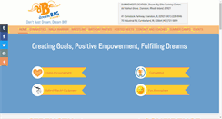 Desktop Screenshot of dreambiggym.com